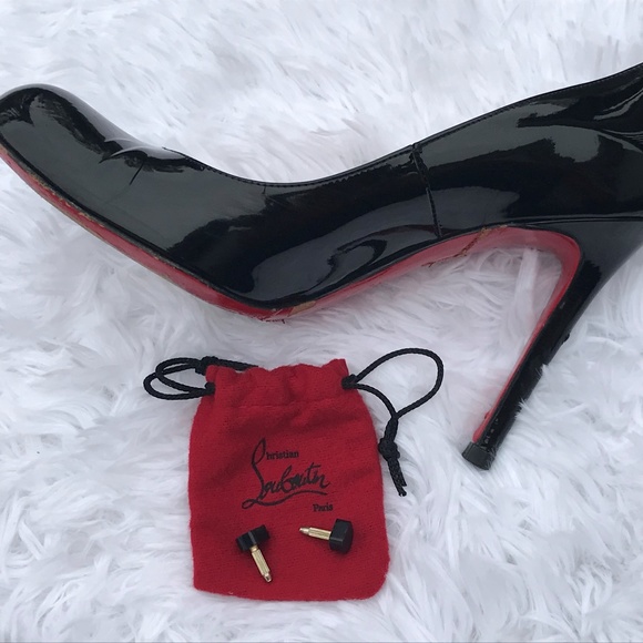 Authentic Christian Louboutin Paris Women Pumps Bl - Picture 6 of 8